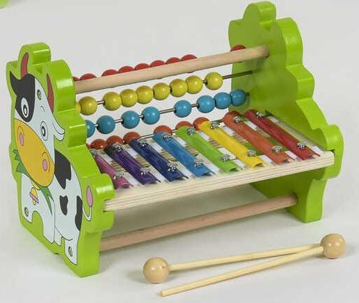 

Деревянная игра Ксилофон со счетами в коробке 39239