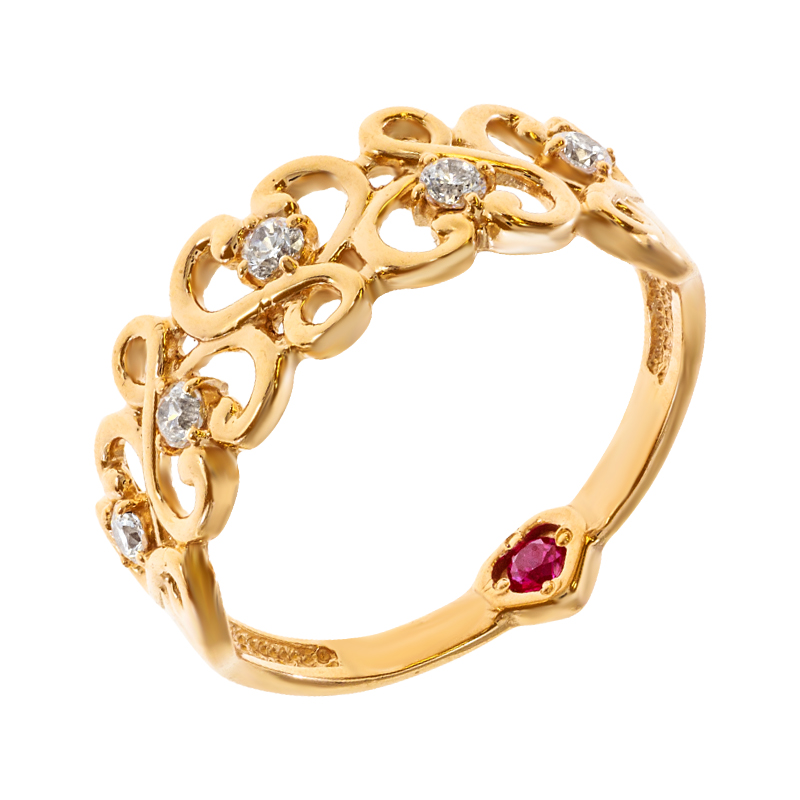 

Кольцо Diamant к2836-09 18.0