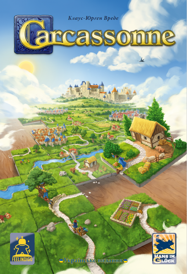 Настольная игра FeelIndigo Каркассон (Carcassonne) (FI22045) – фото ...