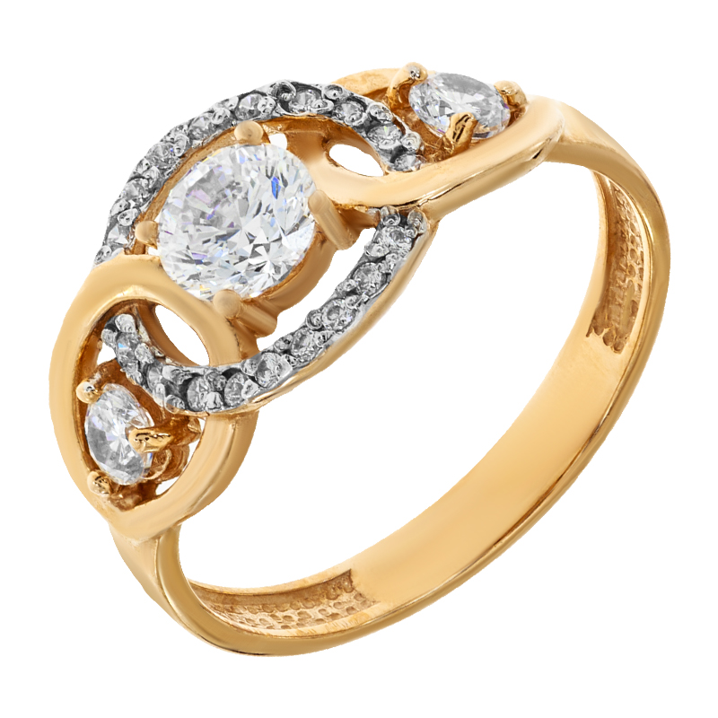 

Кольцо Diamant к2731 18.0
