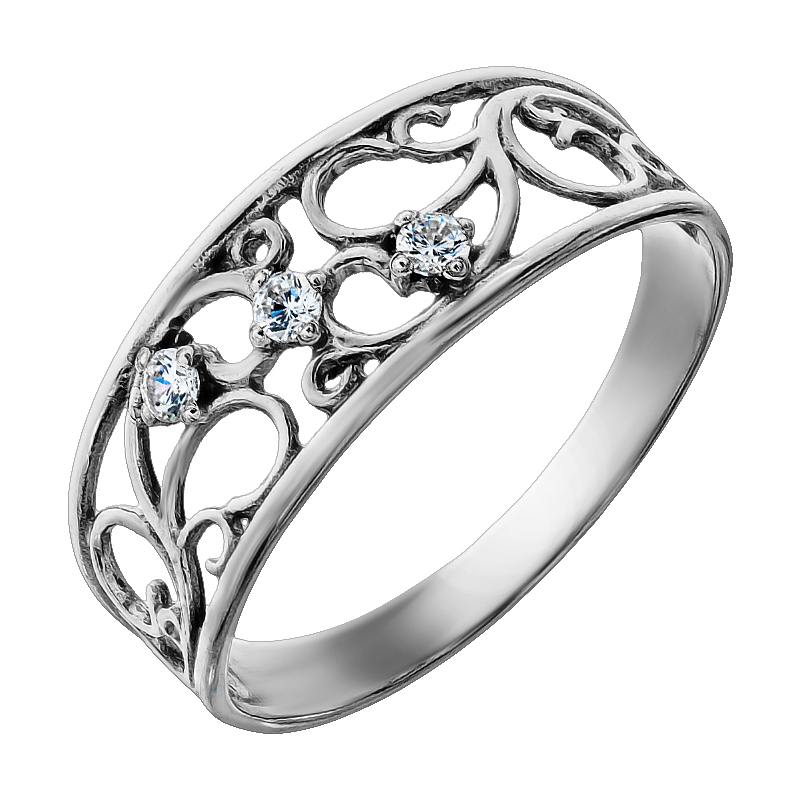 

Кольцо Diamant К1502с 19.5