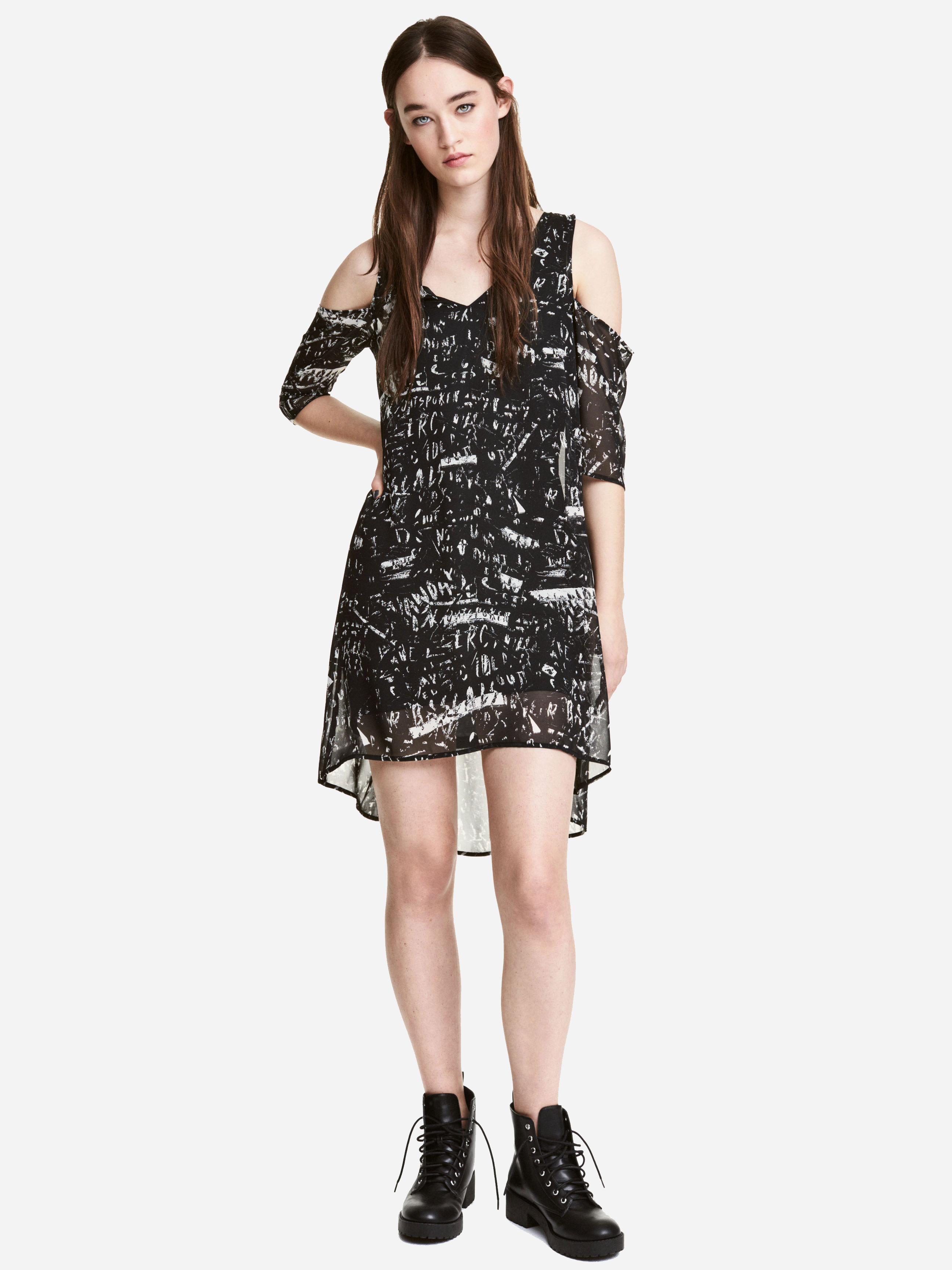 

Платье H&M 4468305 34 Черное