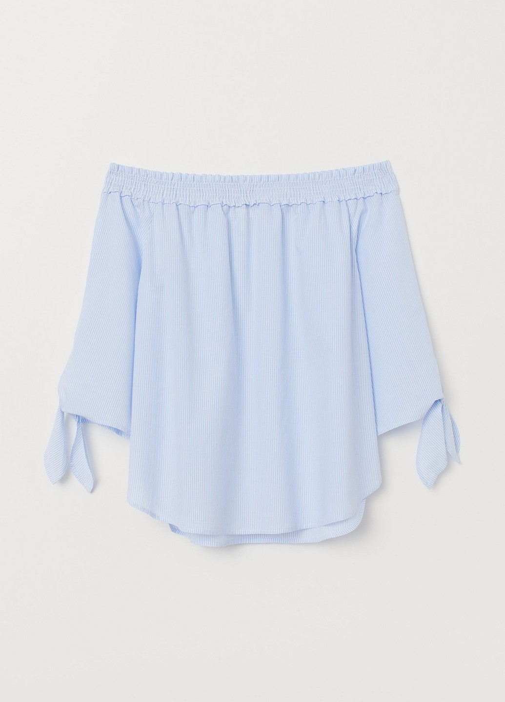 

Блуза H&M 40 Голубой 0690644_полос.