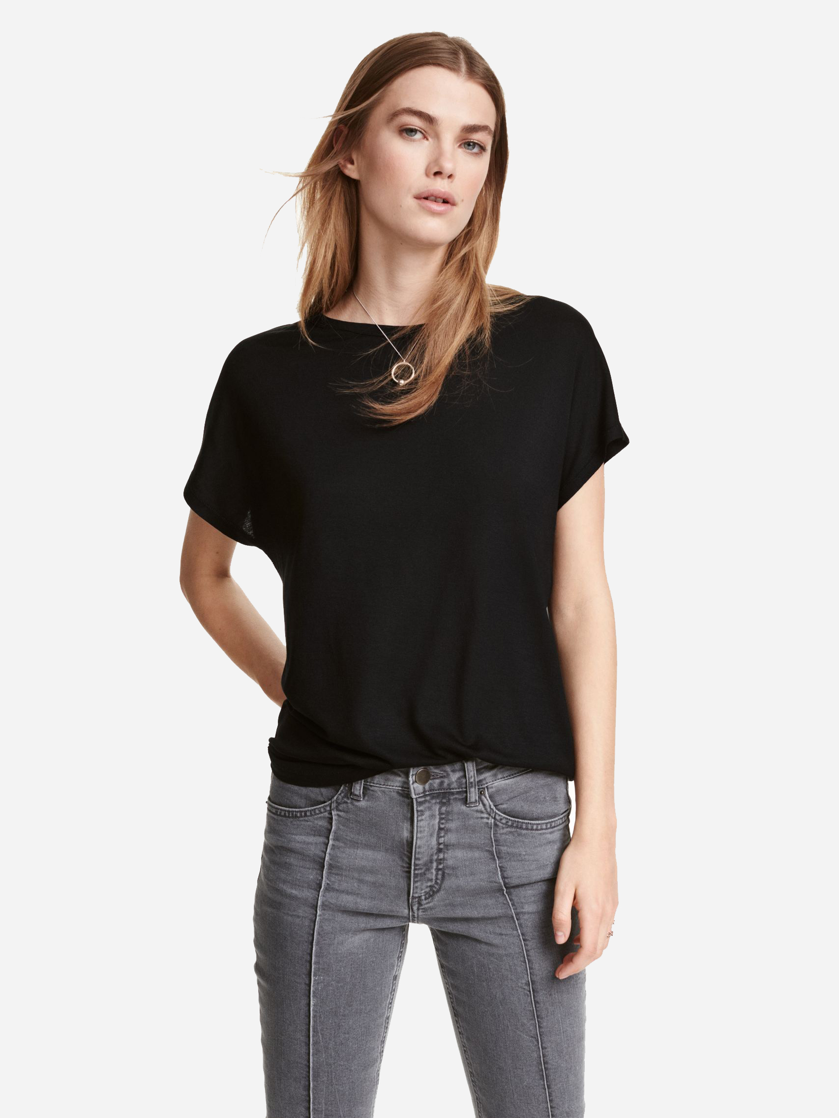 

Футболка H&M 03962334 S Черная (GT02000000001859_LD2000000828978)