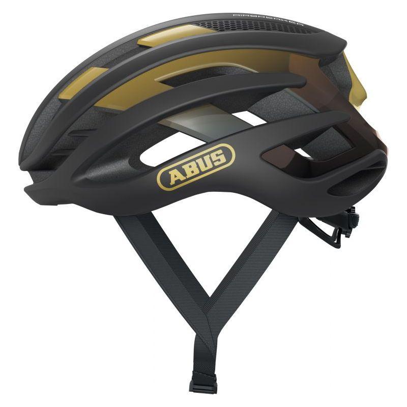 

Шолом велосипедний ABUS AIRBREAKER L 59-61 Black Gold