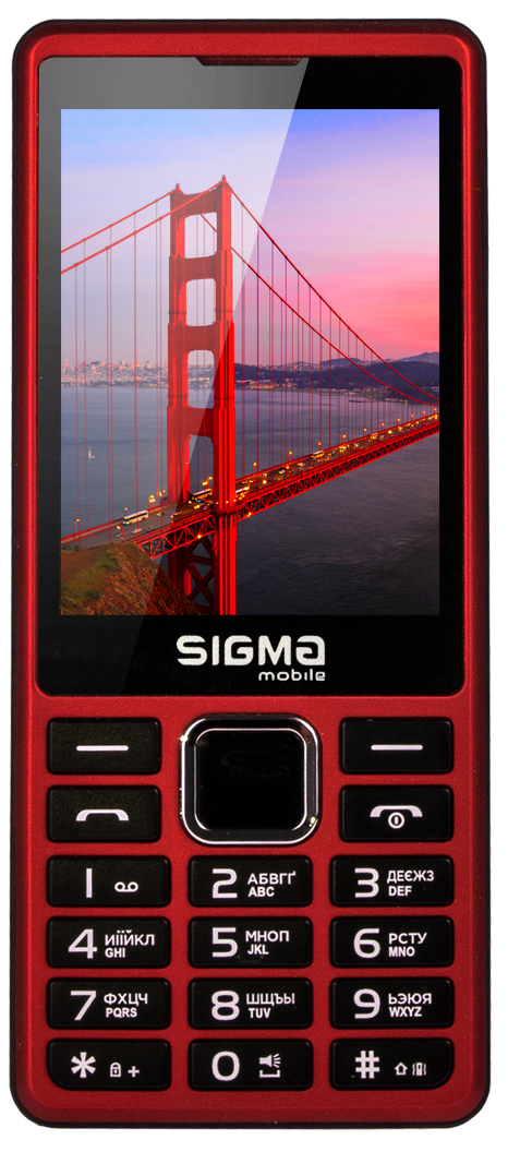 

Мобильный телефон Sigma mobile X-Style 36 Point Red