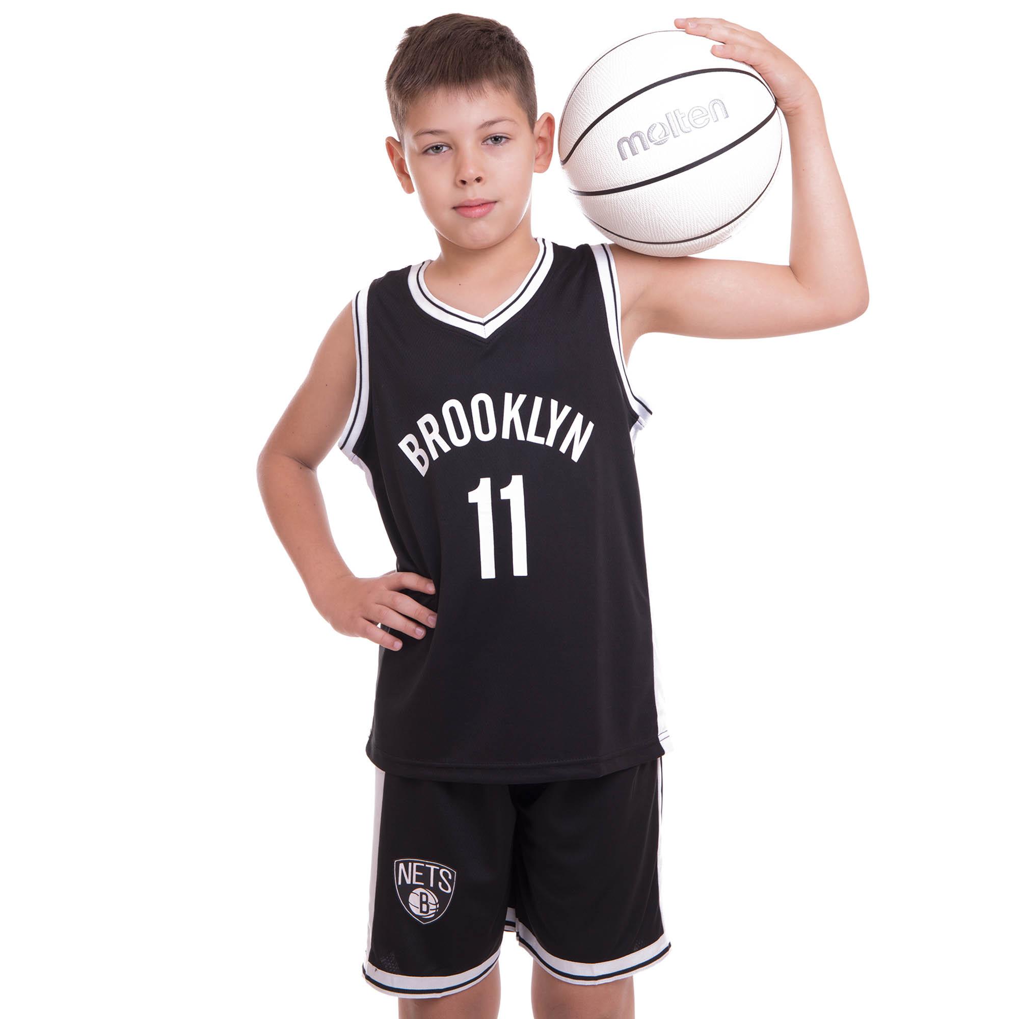 Форма баскетбольная детская NBA BROOKLYN 11 SP-Sport 3578 M, 8-10лет ...