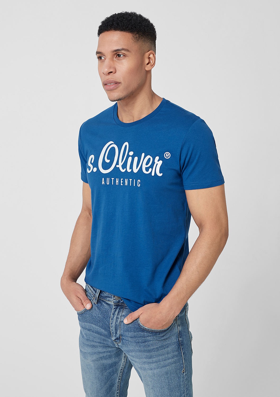 

Футболка s.Oliver XXL Синий 13.901.32.4004-5488