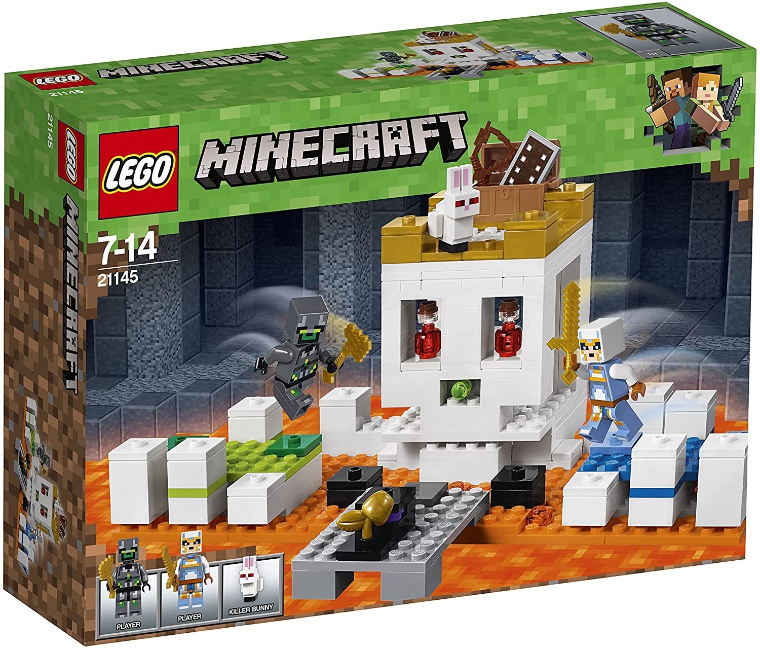 Конструктор LEGO Minecraft Арена-череп 198 деталей (21145) – фото, отзывы,  характеристики в интернет-магазине ROZETKA от продавца: TOYS LINE | Купить  в Украине: Киеве, Харькове, Днепре, Одессе, Запорожье, Львове