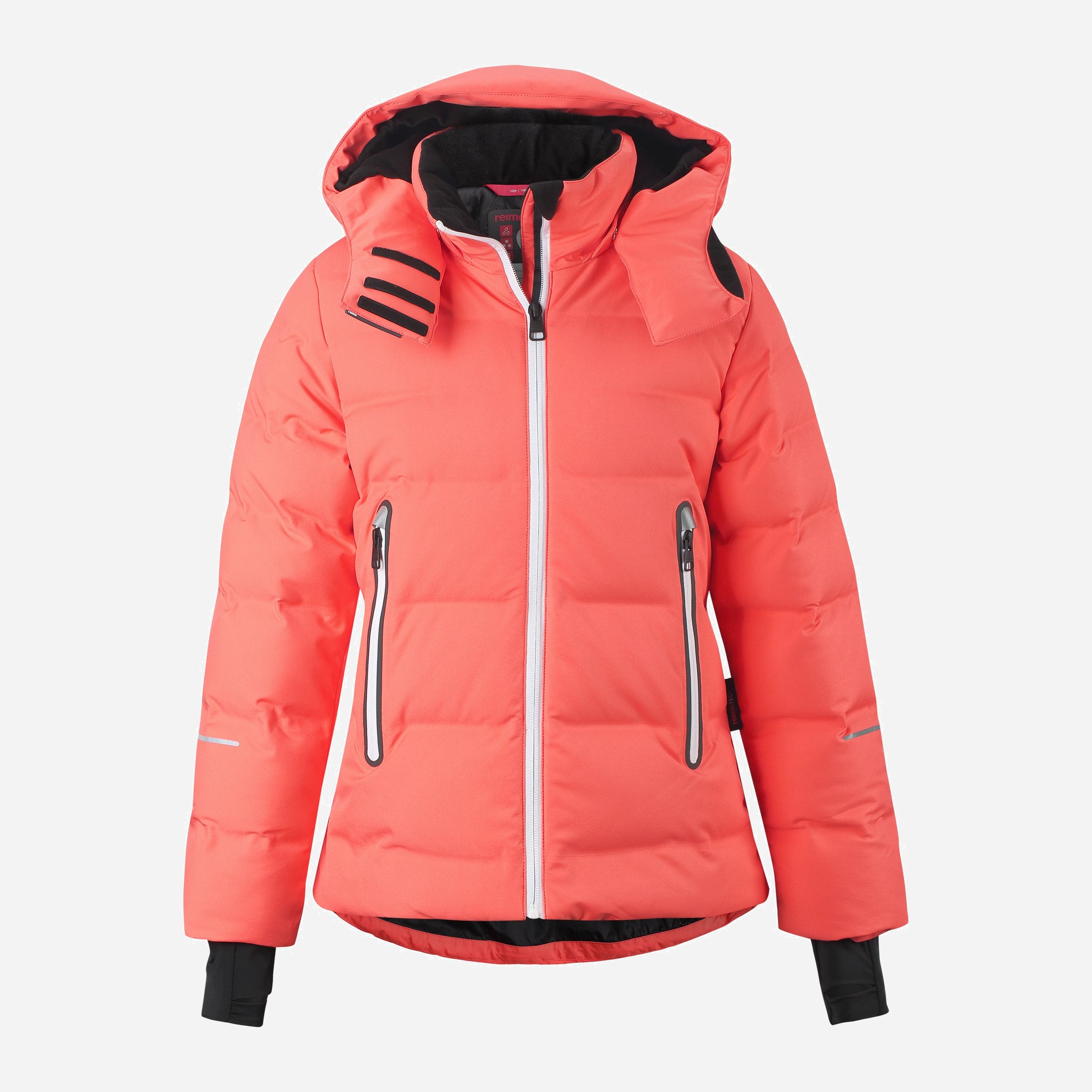 Акція на Підліткова зимова лижна термо куртка для дівчинки Reima Waken 531426-3220 140 см від Rozetka