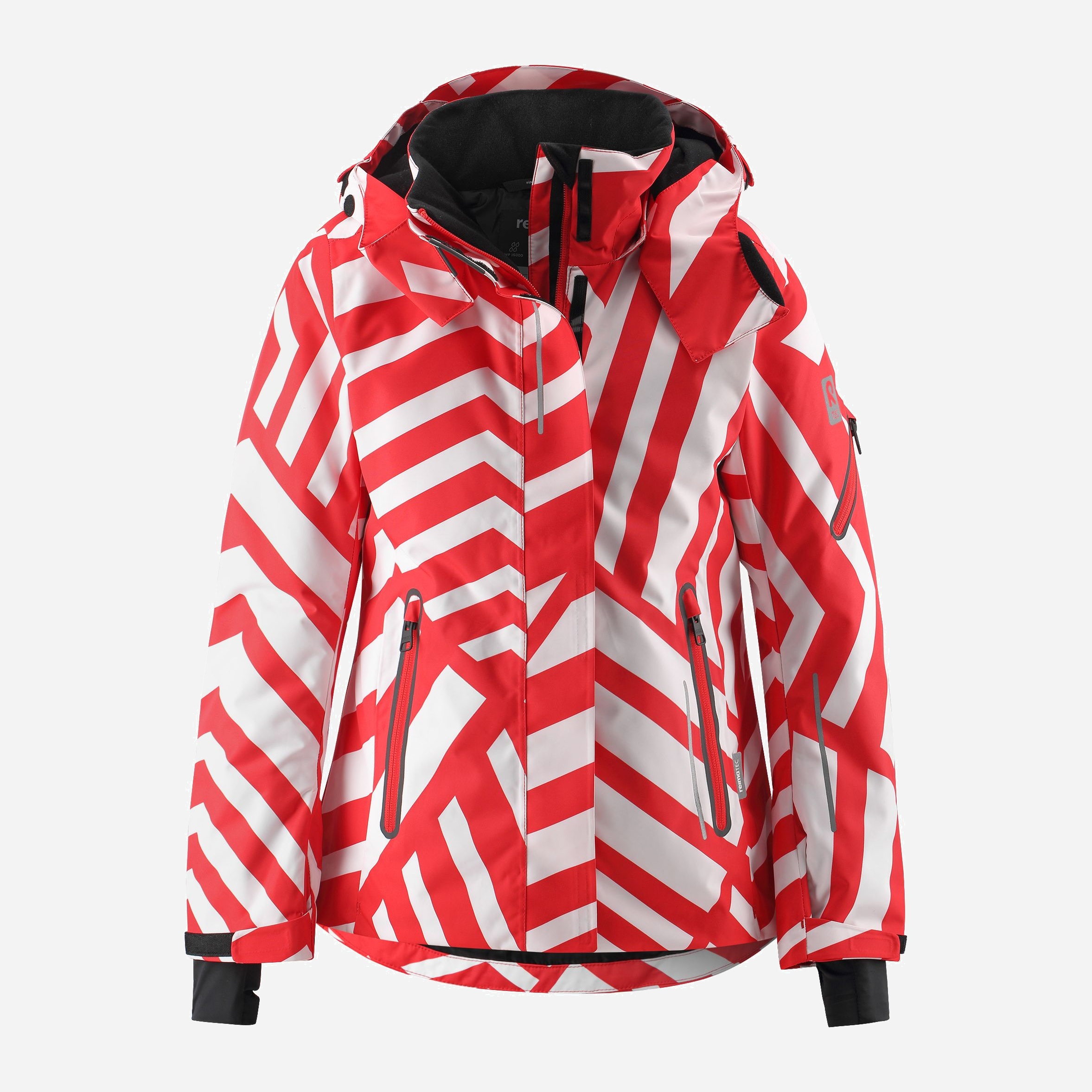 Акция на Дитяча зимова термо лижна куртка для дівчинки Reima Frost 531430B-3889 110 см от Rozetka