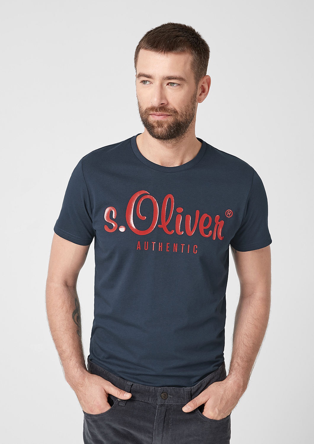 

Футболка s.Oliver XL Темно-синий 13.901.32.4004-5798