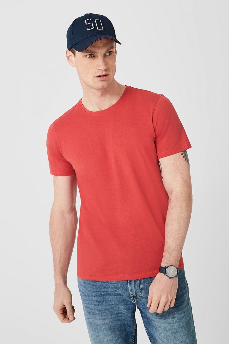 

Футболка s.Oliver  Красный 13.904.32.2599-3250, Футболка s.Oliver XL Красный 13.904.32.2599-3250