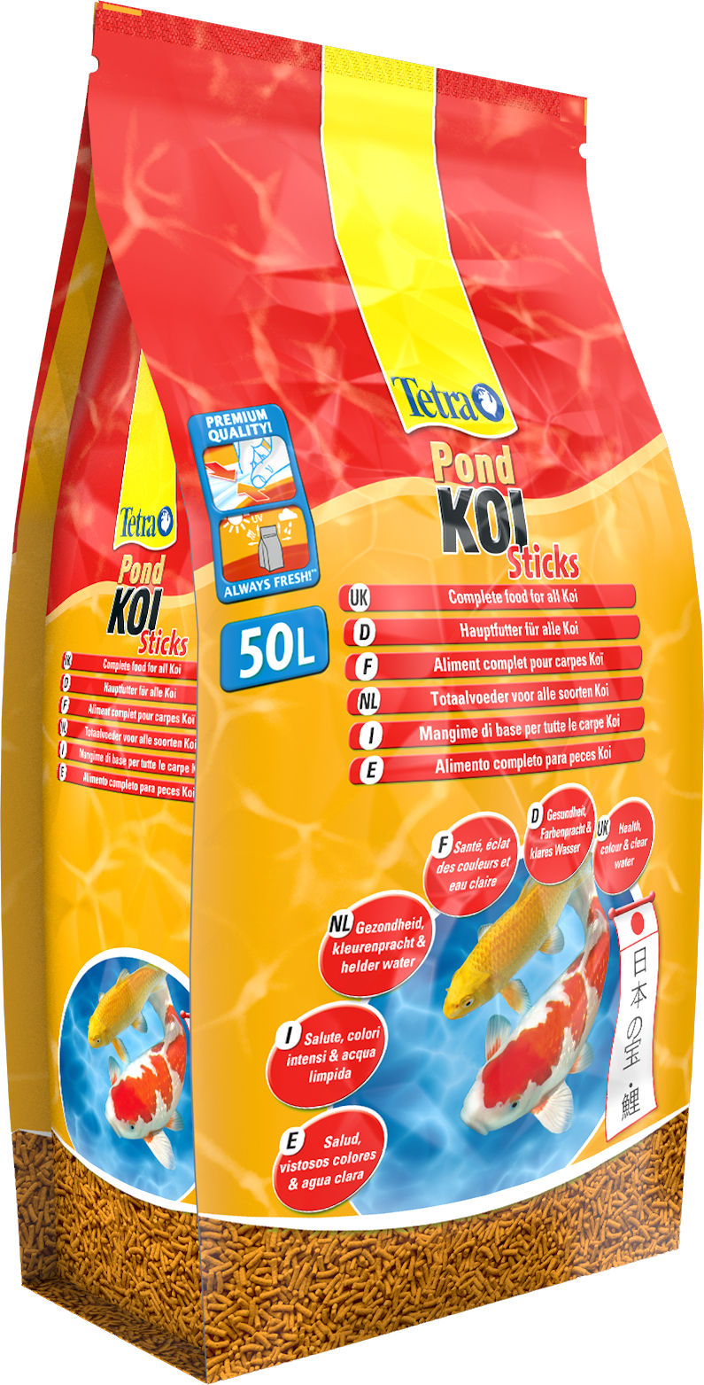 

Корм для прудовых рыб POND KOI STICKS (50 ЛИТРОВ)
