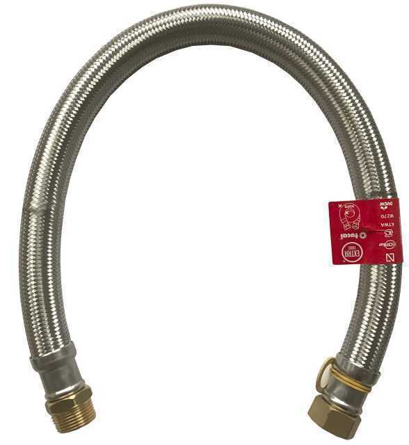 

Шланг антивибрационный прямой TUCAI EXTRA TWIST 1" 0,6м. НВ RIVER MG-1-600