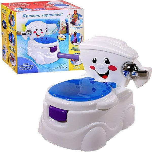 

Детский музыкальный горшок Baby Tilly Play Smart 7178 Привет горшочек
