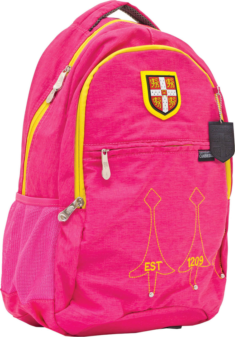 

Рюкзак подростковый YES CA060 "Cambridge", розовый, 29*14*46см