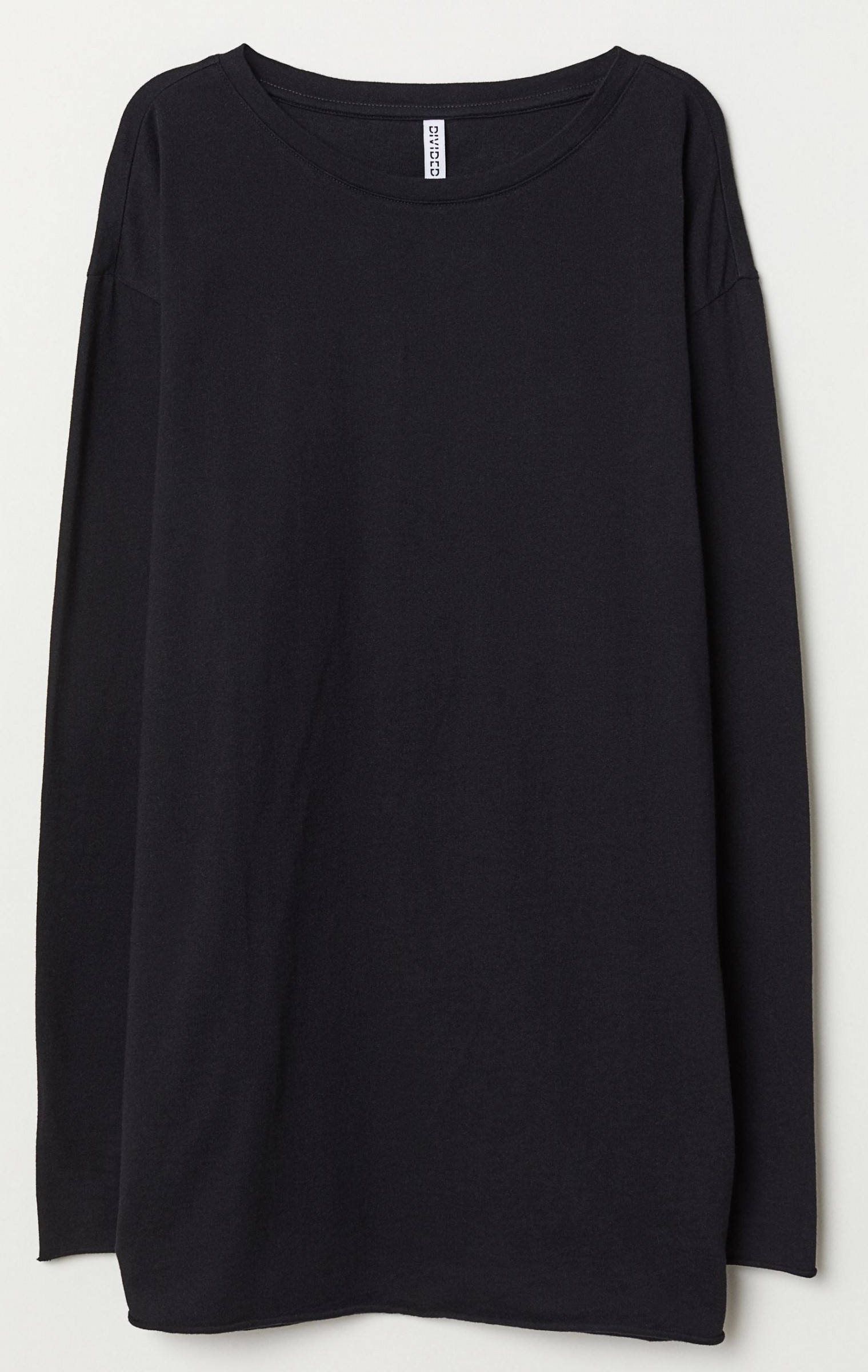

Лонгслив H&M 5167129RP3 XXS Черный