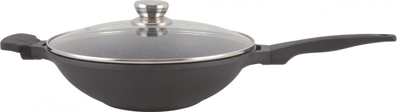

Мраморный вок с стеклянной крышкой Royalty Line RL-BW30M