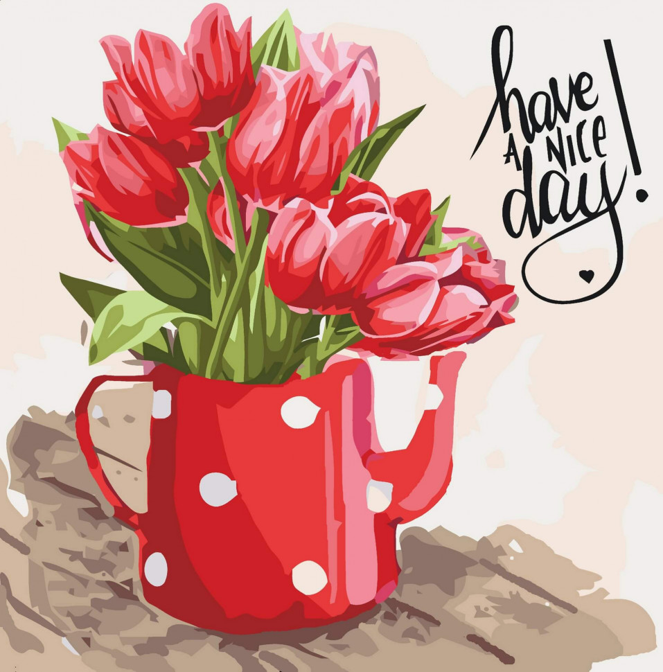 

Картина по номерам Art Craft Have a nice day 40 x 40 см без коробки (23060008)