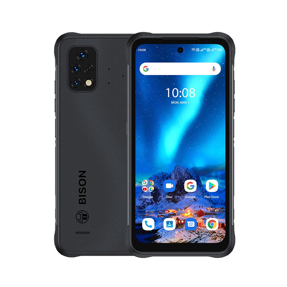 Смартфон Umidigi Bison 2 6/128 Gb black IP69K, 6.5