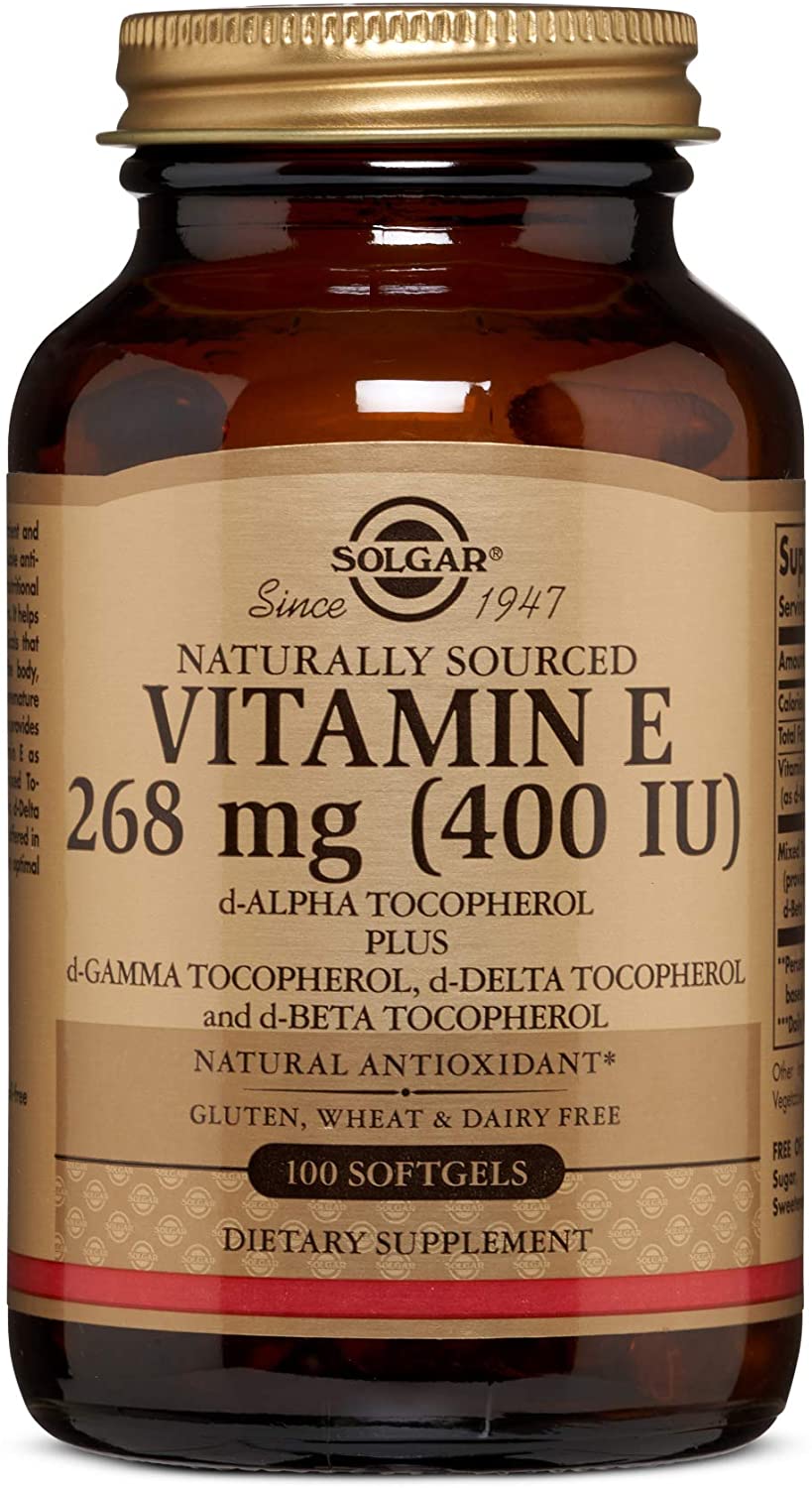 

Витамины Solgar Vitamin E 268 mg (400 IU) 100 капсул (4384302823)