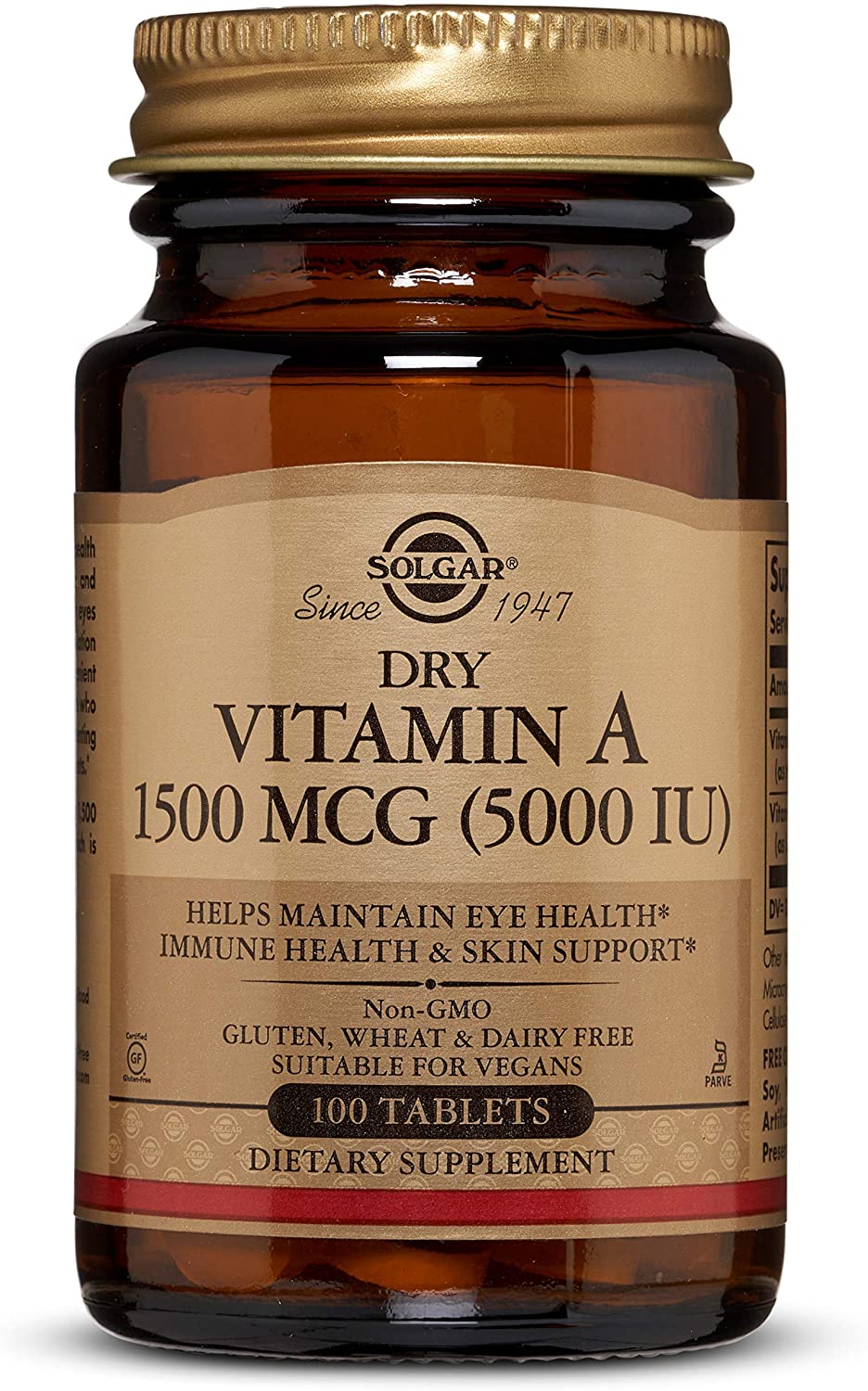 

Витамины Solgar Dry Vitamin A 100 таблеток (4384302816)