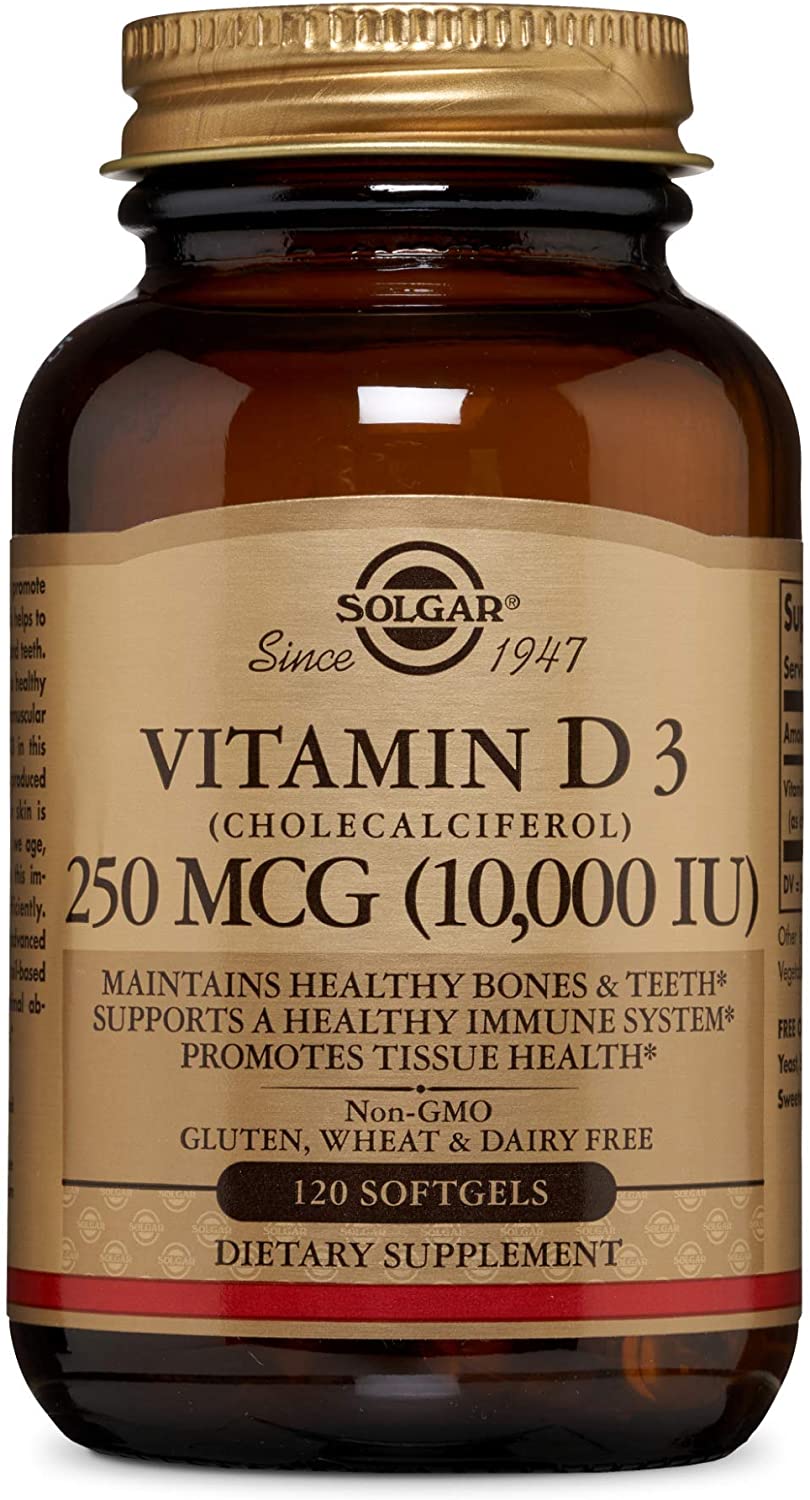 

Витамины Solgar Vitamin D3 250 mcg (10,000 IU) 120 капсул (4384302813)