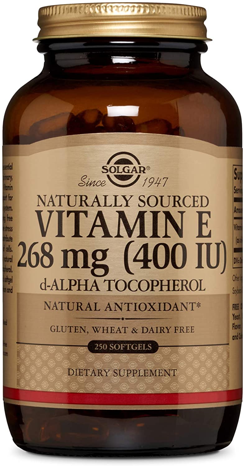 

Витамины Solgar Vitamin E 268 mg (400 IU) 250 капсул (4384302824)