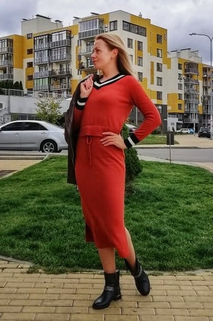 

Платье Rosa SHOCK, Лососевый W1530, M