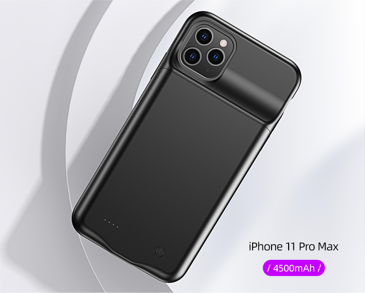 

Повербанк-кейс USAMS Battery Case чехол для iPhone 11 Pro Max US-CD112 |4500mAh| Чёрный