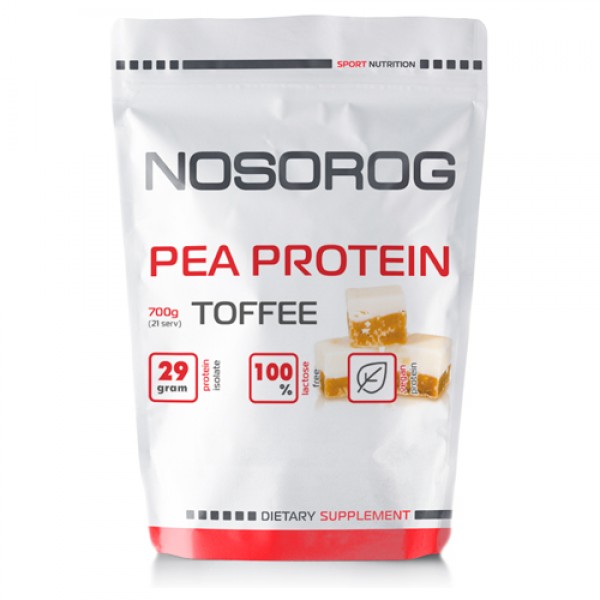 

Протеин Гороховый Nosorog Nutrition Pea Protein 700 г Тоффи