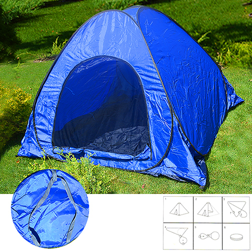 

Палатка-автомат Stenson Dark blue 200 х 200 х 130 см Blue (MH-3520-2B)
