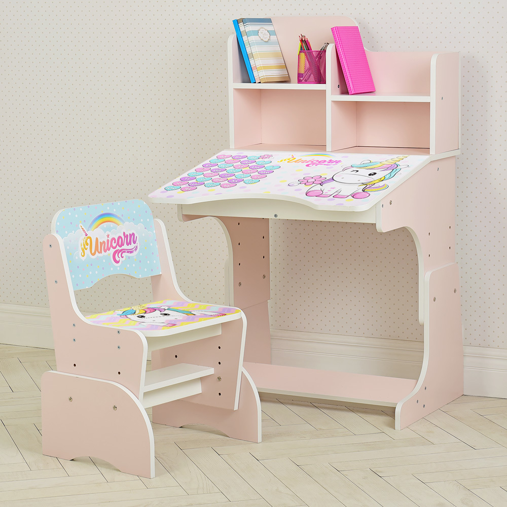 

Парта Bambi Единорог W 2071-95-2(UA) Pink (W 2071-95)