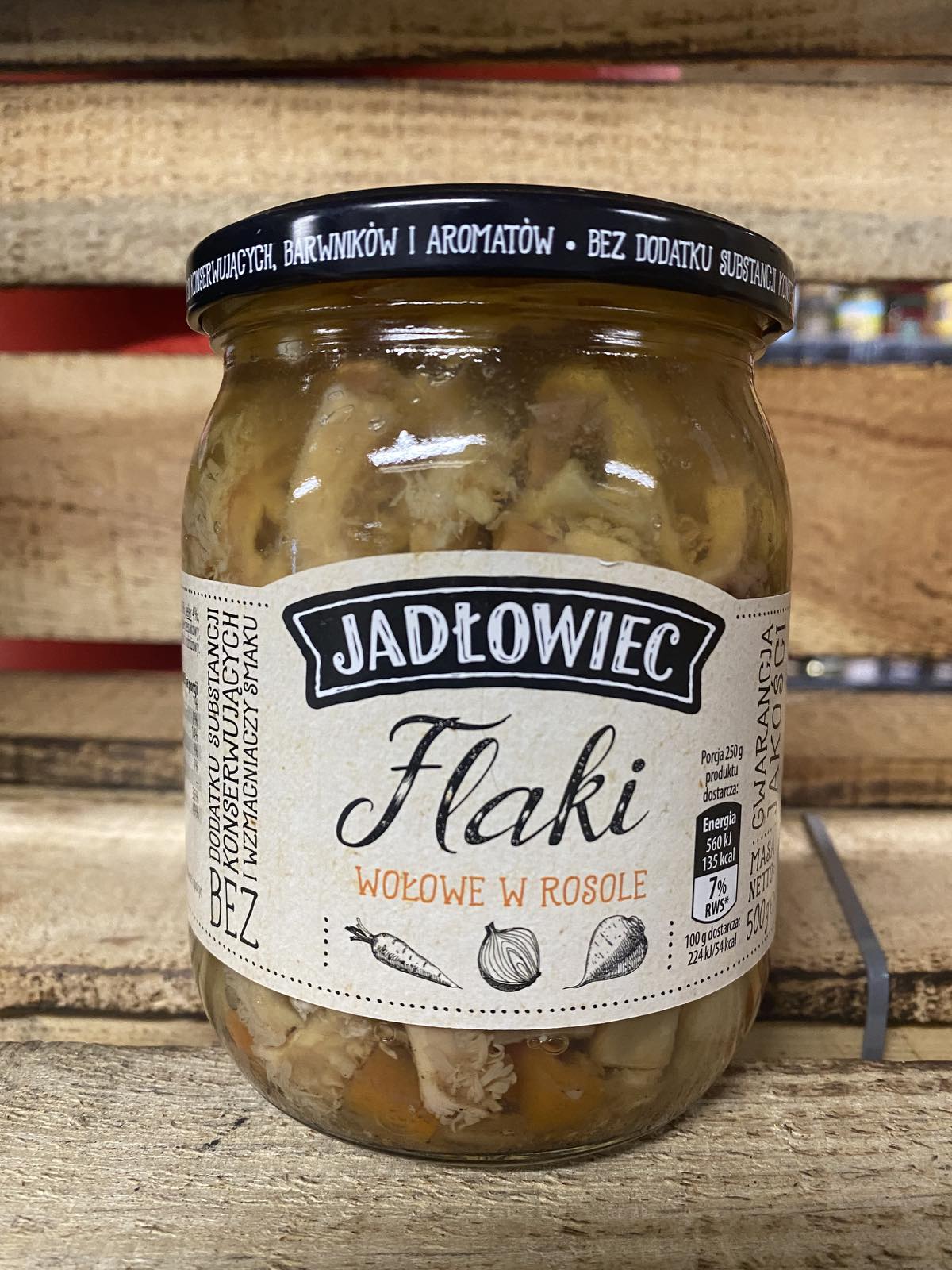 Фляки (рубец говяжий) Jadlowiec 500g – купить в Киеве, Украине ...