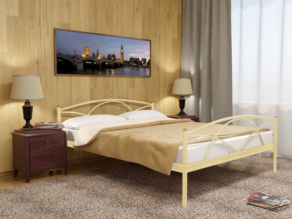 

Кровать Палермо 2 Метакам Бежевый 200х200