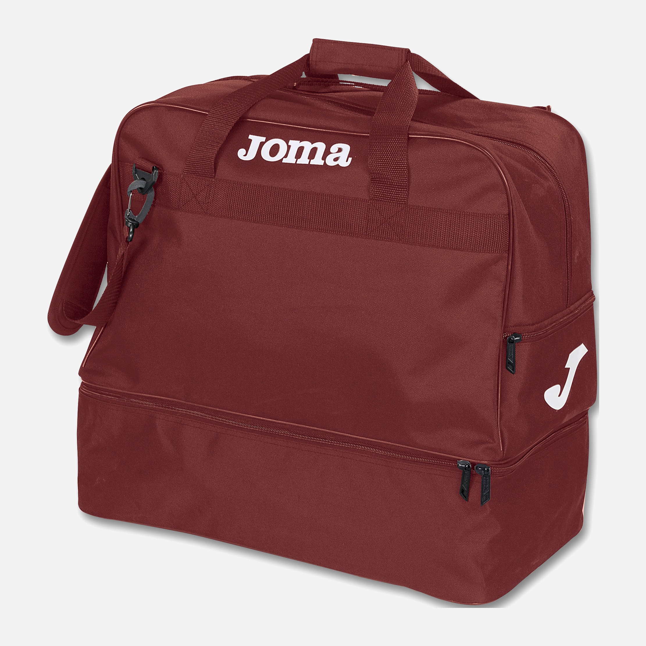 Акция на Спортивна сумка Joma Training III Medium 400006.671 60 л Бордова от Rozetka