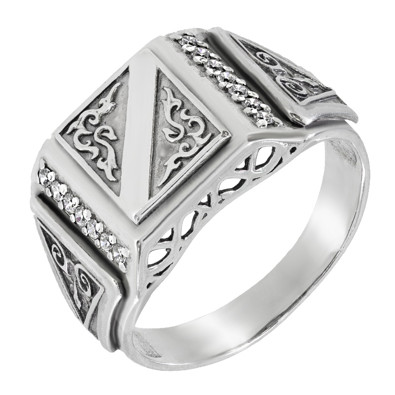 

Кольцо мужское Diamant к0770с 22.0