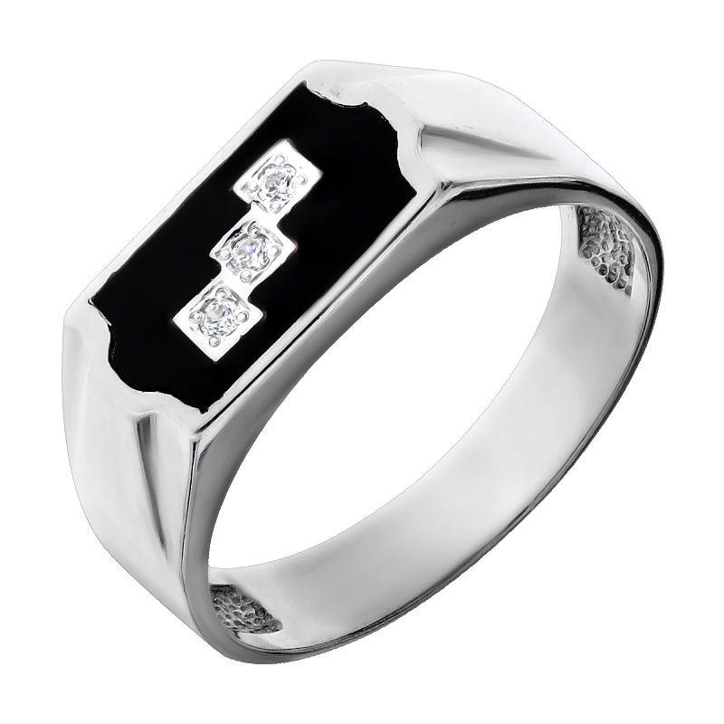 

Кольцо мужское Diamant к2966с 21.5