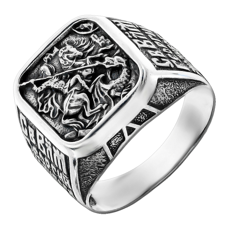 

Кольцо мужское Diamant к3089с 19.0
