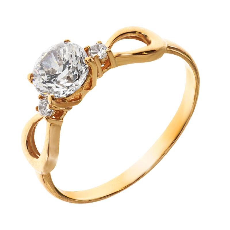 

Кольцо помолвочное Diamant к2821 16.0