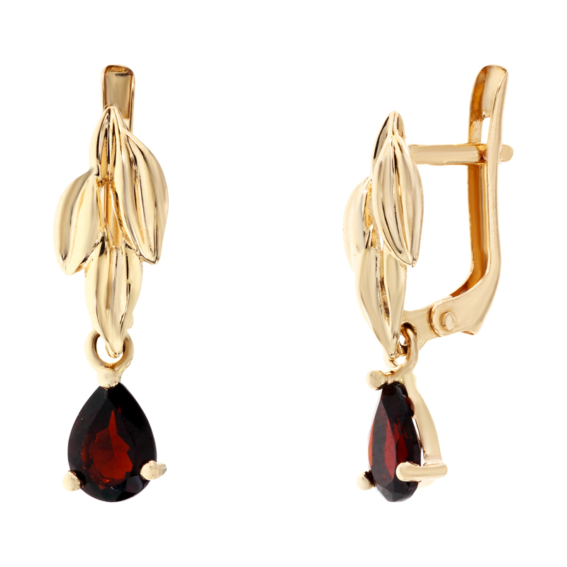 

Серьги-подвески Diamant с1803-04