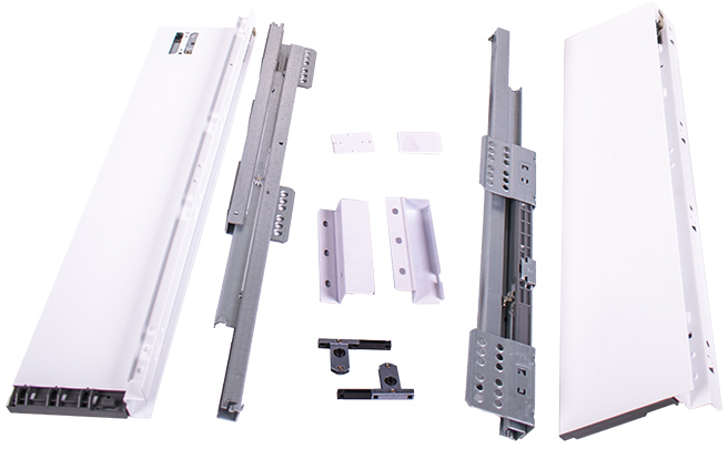 

Тандембокс DC Slim L-500 мм Н=118 мм под плиту 18 мм Белый
