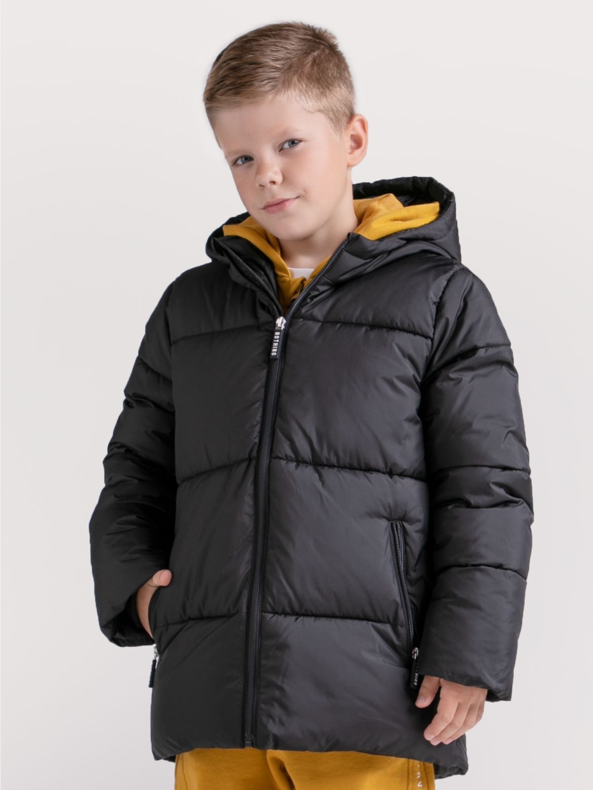 Акция на Дитяча зимова куртка для хлопчика Coccodrillo Outerwear Boy Kids ZC2152101OBK-021 92 см от Rozetka
