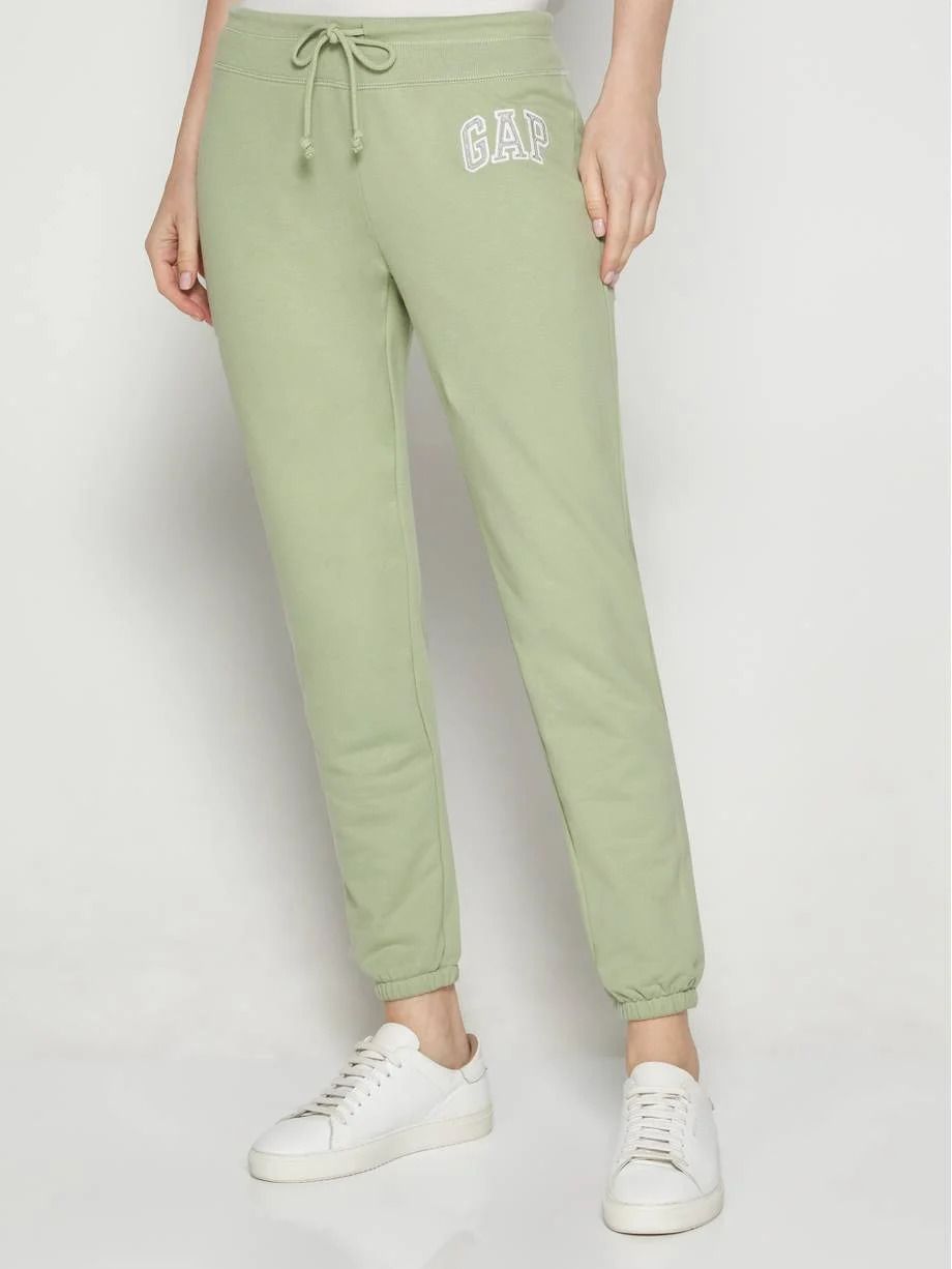 Акція на Спортивні штани на флісі жіночі GAP 58285609 XL Зелені від Rozetka