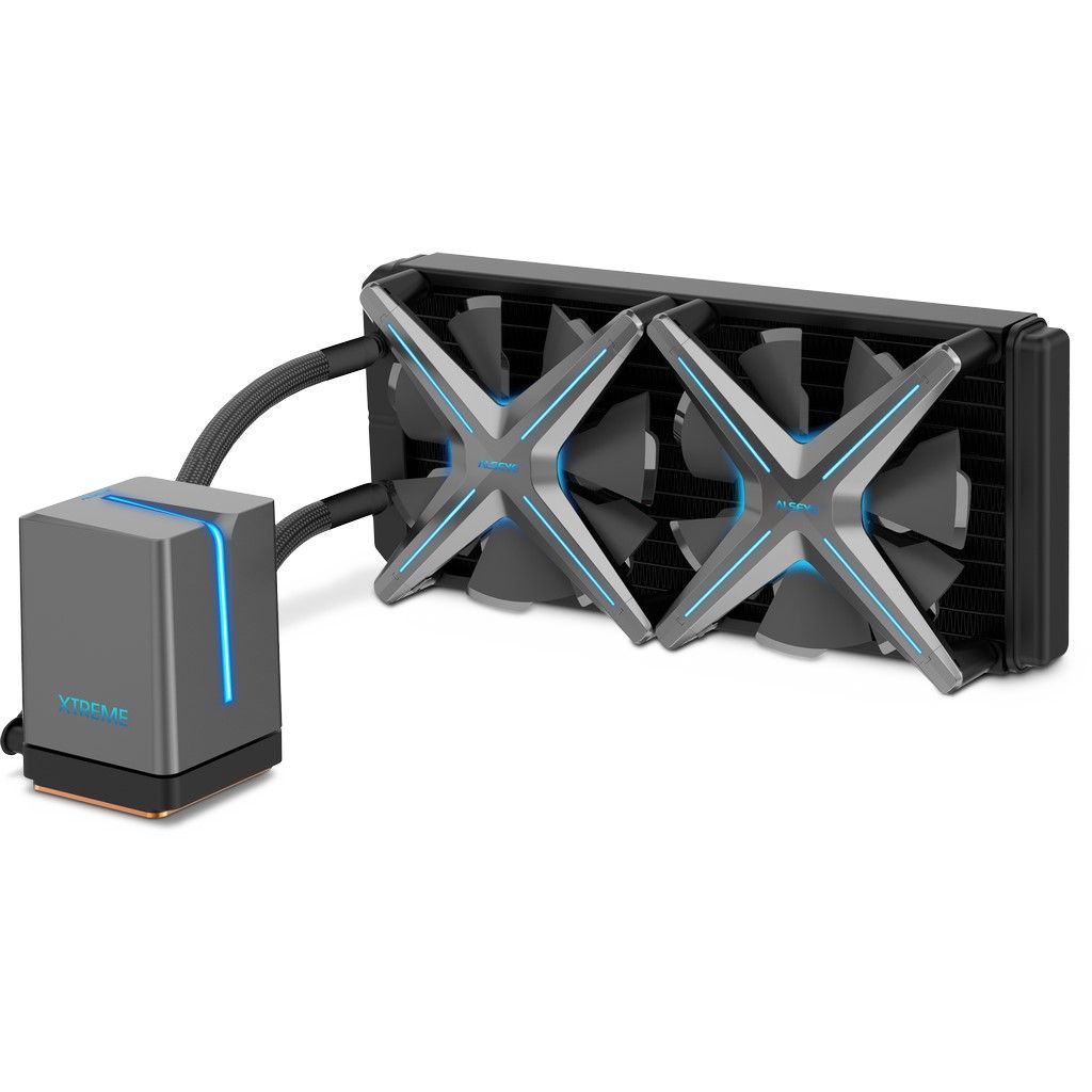 

Водяное охлаждение Alseye X240 RGB 5V, TDP 280 Вт, 240мм радиатор (X240)