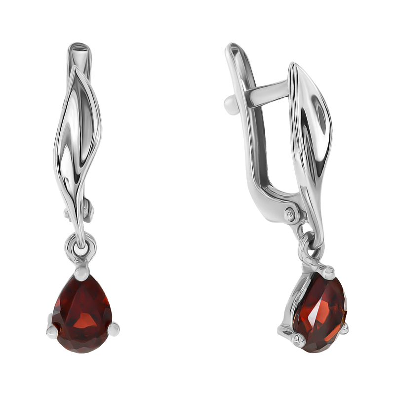 

Серьги-подвески Diamant с1786-04с