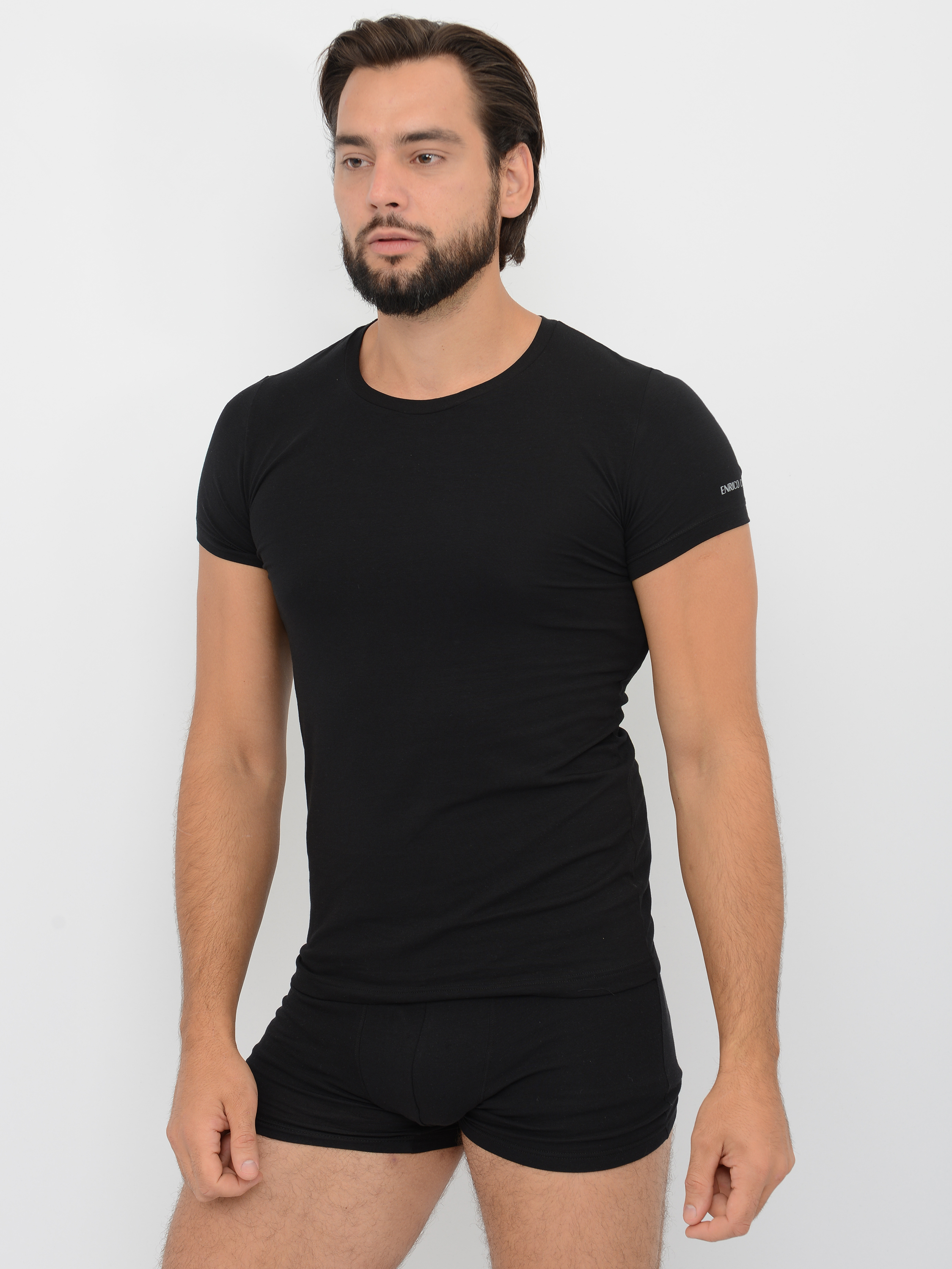 

Футболка Enrico Coveri ET1500 XL Черная