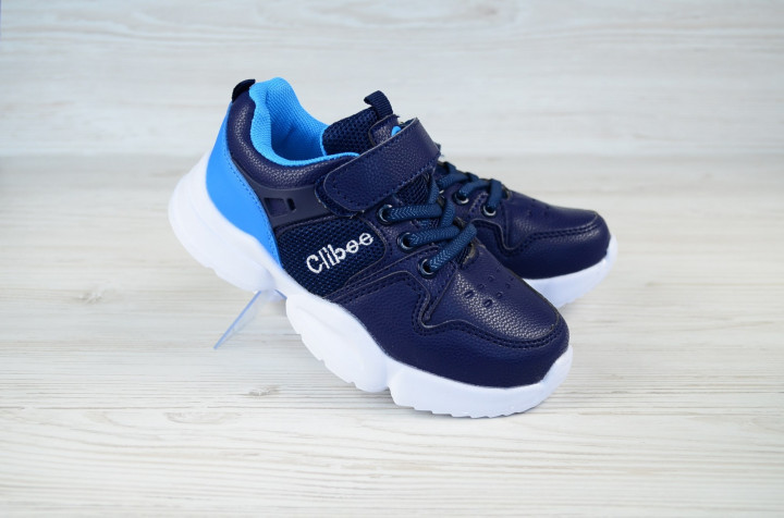

Кроссовки для мальчика Clibee 818 F bl-moon синие р. 26-16,3 см