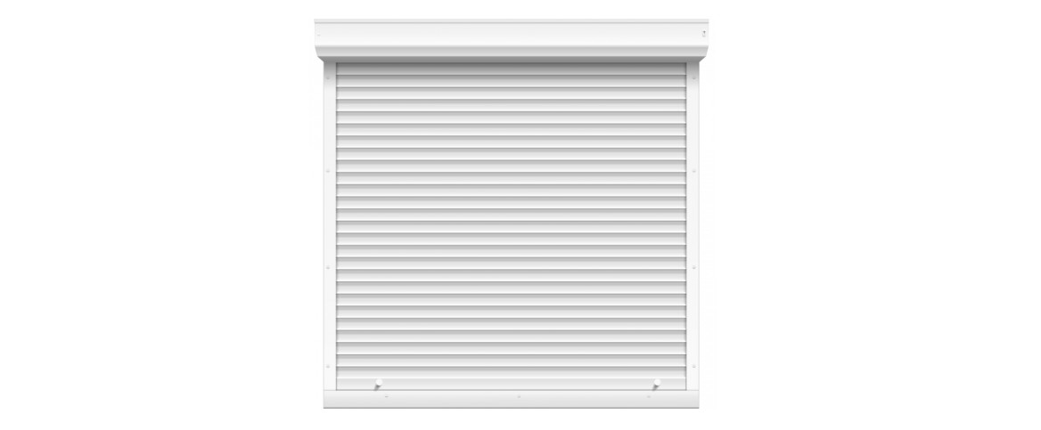 

Роллета защитная с ключем Alutech 1100х2200 Белая